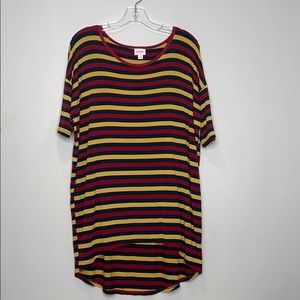 NWOT Lula Roe Jersey hi lo Blouse
